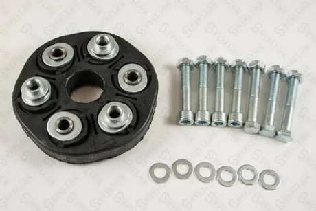 Фото 1 - муфта еластична карданного валу (з болтами) STELLOX 0710011SX Муфта еластична карданного валу (з болтами) STELLOX 0710011SX (фото 1)