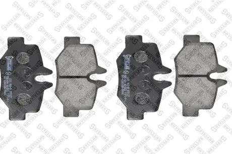 Тормозные колодки, дисковый тормоз.) STELLOX 1121002SX
