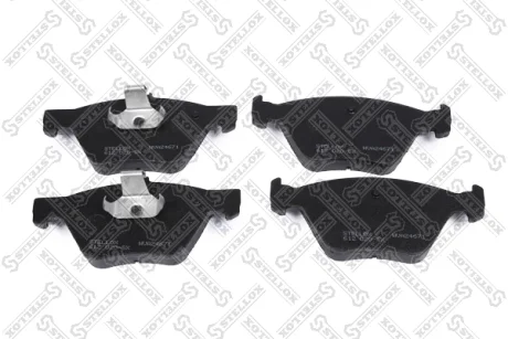 Колодки пер MB w210 20t3225td27cdi 9602с208 2023 9702 STELLOX 612020SX