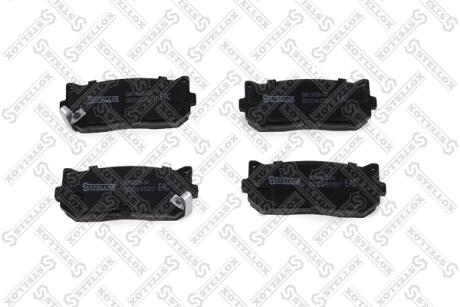 Колодки гальмівні задні (диск) STELLOX 660002BSX
