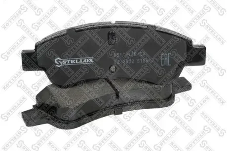 Колодки гальмівні передні (дискові) STELLOX 851010BSX