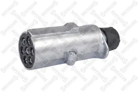 Штекер 7 полюсний метал. з винт.соед, 24V ISO1185 DIN72579 STELLOX 8800701SX