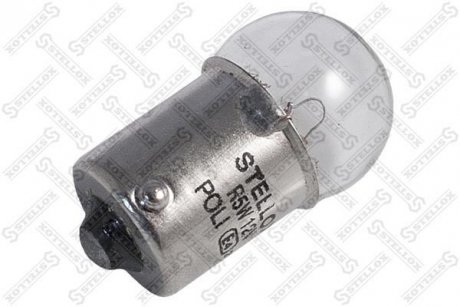 Автолампа R5W BA15s 5 W прозрачная STELLOX 9939046SX