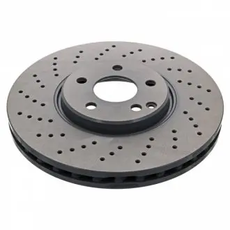 Диск тормозной (передний) MB E-class (W211/S211) 03-09 (330x32) (вентил).) SWAG 10944012