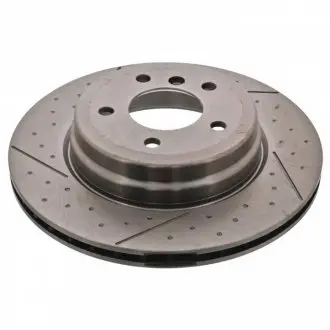 Диск тормозной (задний) BMW 3 (E90-93) 04-13 (324x22) PRO SWAG 20943800