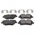 Колодки гальмівні (задні) Land Rover Range Rover 2.0/3.0/5.0D 4x4 12- (TRW) (з аксесуарами) SWAG 22116325 (фото 1)