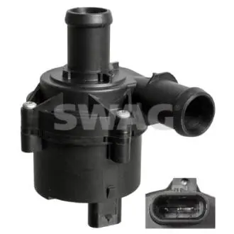 Насос системы охлаждения (дополнительный) Audi A3 1.4 TSI/VW Caddy III 2.0 TDI 12- SWAG 33103305