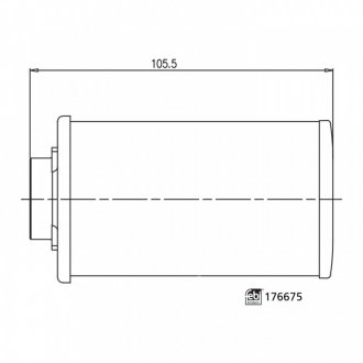 Фільтр АКПП BMW 5 (F10) 10- S63/S65/N54/N55 SWAG 33103673