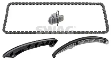 Комплект ГРМ (ланцюг + елементи) JAGUAR F-PACE, F-TYPE, XF I, XF II, XF SPORTBRAKE, XJ, XK II, LAND ROVER DEFENDER, RANGE ROVER III, RANGE ROVER SPORT I 3.0/5.0 01.09- SWAG 33104873