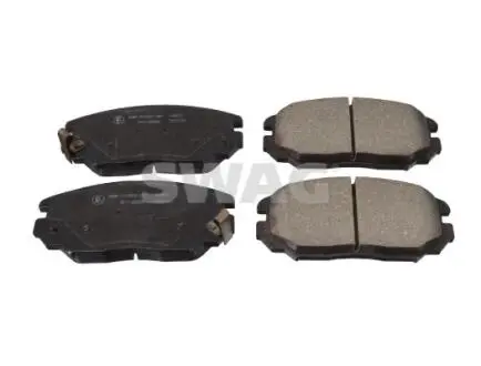 Колодки гальмівні (передні) Hyundai Tucson 04-/Sonata 05-10/Grandeur 05-/Kia Opirus 06- (131.5x56) SWAG 33105119