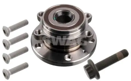 Підшипник маточини (передньої) VW Caddy III/Golf 03-/Skoda Octavia 04-13 (+ABS) SWAG 33105192