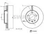 Диск гальмівний (передній) Audi A1/Seat Ibiza/VW Polo 17- (256x22) PRO SWAG 33106352 (фото 3)