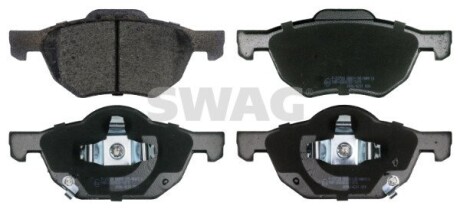 Колодки гальмівні (передні) Honda Accord 03-12 (Teves) Q+ SWAG 33106509