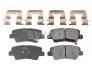Колодки гальмівні (задні) Kia Ceed II/Rio III/Hyundai Accent/i20/i30/i40 10- (Akebono) Q+ SWAG 33106558 (фото 1)