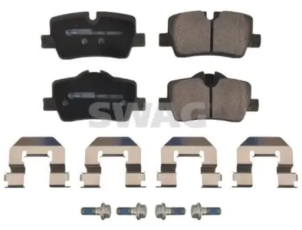 Колодки гальмівні (задні) BMW 3 (G20/G80/G28)/4 (G22/G82) 18- SWAG 33106631