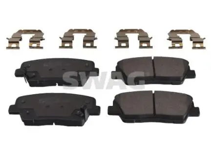 Колодки гальмівні (задні) Hyundai Santa Fe III/IV 12-/Grand Santa Fe 13-/Kia Sorento II 15- SWAG 33107139