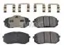 Комплект тормозных колодок (передних) Hyundai i40/ix35/Kia Sportage 10- SWAG 33107278 (фото 1)