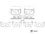 Тормозные колодки (передние) Nissan Koleos 16-/X-Trail/Infiniti Q50/Q60/QX50 13-/Renault Koleos 16- SWAG 33107372 (фото 2)