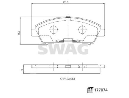 Автозапчасть SWAG 33107496