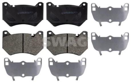 Фото колодки гальмівні (передні) Audi Q5 17- SWAG 33107501 Колодки гальмівні (передні) Audi Q5 17- SWAG 33107501