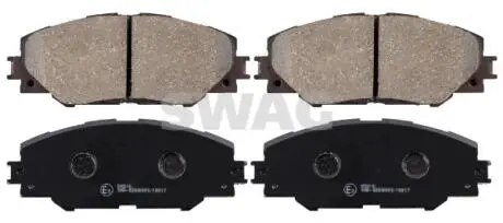 Колодки гальмівні (передні) Toyota Auris 10-18/Prius 08-/Rav4 III/IV 06- SWAG 33107515
