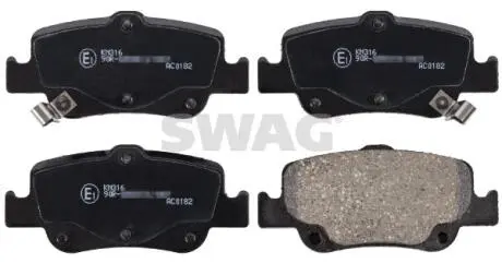 Колодки гальмівні (задні) Toyota Auris/IQ/Urban Cruiser 07- (Akebono) SWAG 33107531
