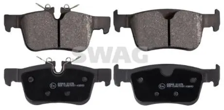 Тормозные колодки (задние) Volvo S60 III/S90 II/ V60 II/ XC60 II 16- (Teves) Q+ SWAG 33107600