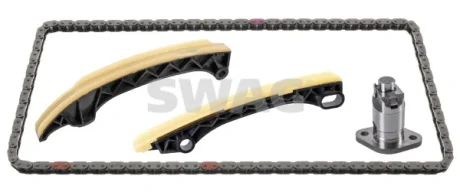 Комплект ГРМ (ланцюг + елементи) TOYOTA ALLION II, AURIS, AVENSIS, COROLLA, ISIS, PREMIO, VERSO 1.6/1.8 11.06- SWAG 33107663
