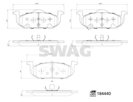 Автозапчасть SWAG 33109374