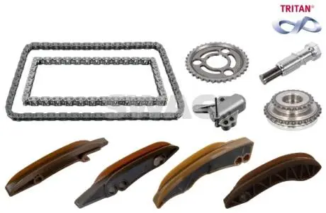Комплект ГРМ (ланцюг + шестерня) BMW 8 (G14, F91), 8 (G15, F92), 8 GRAN COUPE (G16, F93), X6 (G06, F96), X7 (G07) 3.0D/3.0DH 07.18- SWAG 33109441 (фото 1)