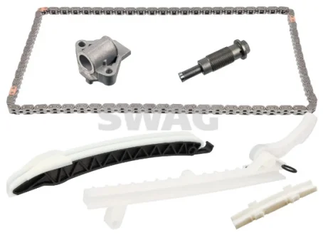 Комплект ГРМ (ланцюг + елементи) MERCEDES C (A205), C (C205), C (W205), C T-MODEL (S205), E (A238), E (C238), E (W213), GLE (C167), GLE (V167) 1.6/2.0/2.0H 12.13- SWAG 33109453