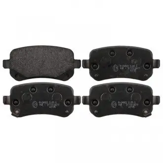 Гальмівні колодки, дискове гальмо (набір) SWAG 70116060