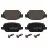 Тормозные колодки, дисковый тормоз.) SWAG 74916853 (фото 1)