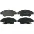 Тормозные колодки, дисковый тормоз.) SWAG 85916305 (фото 1)