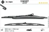 Щітка склоочисника поворотн. передн із спойлером (2шт) 600/530мм VOLVO S60 I, S80 I, V70 II, XC90 I, CITROEN C4 AIRCROSS, C-CROSSER, C-CROSSER ENTERPRISE, MITSUBISHI OUTLANDER II 05.98- SWF 116327 (фото 1)