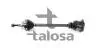 Полуось левая Audi A4 2.5TDi 96-/VW Passat 1.9TDi/2.5TDi 03- TALOSA 76VW8045A (фото 1)