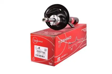Стійка амортизатора передня ліва Peugeot 206, Partner; Citroen Berlingo 1996-2015 333730 TASHIKO G33-730