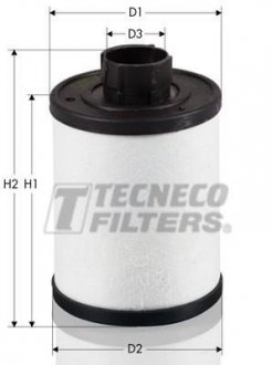 Фільтр паливний CITROEN / FIAT / PEUGEOT 2.0-2.8HDi / OPEL 1.9CDTi 05- Tecneco GS010026E