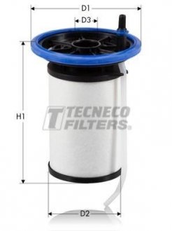 Фільтр паливний (з підігрівом) Tecneco GS026046E