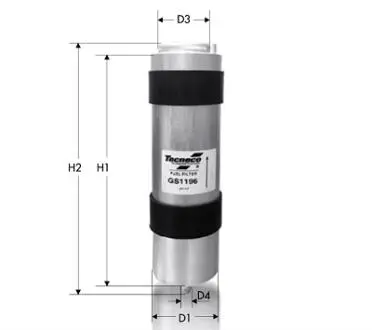 Фильтр топливный MB C (W205, S205) 14- Tecneco GS1196