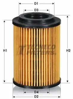 Фильтр масляный DB C250/E220/E250/X204/Sprinter CD Tecneco OL011277E