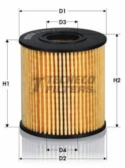 Фильтр масла Fiat/Ford/PSA 2.0JTD/2.0HDI/2.0TDCI 04- Tecneco OL0247E