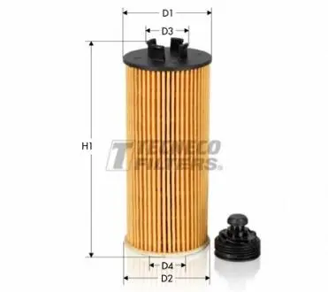 Фильтр масла BMW 2 (F45, F46), X1 (F48) /Mini F55, F56 14- Tecneco OL06015E