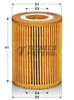 Фильтр масляный DB Sprinter/W203/W211/C219/W164 2 Tecneco OL0821E