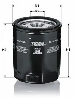 Фільтр масляний Tecneco OL41ADM