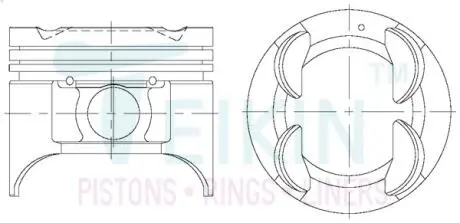 Автозапчасть TEIKIN 42206050