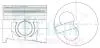 Поршень MAZDA TEIKIN 42657A050 (фото 1)