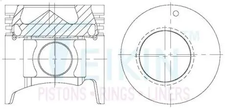 Автозапчасть TEIKIN 43608AG050