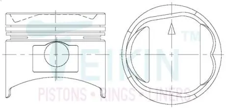 Автозапчасть TEIKIN 43621100 (фото 1)