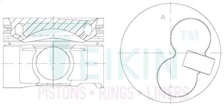 Автозапчасть TEIKIN 44683AG050